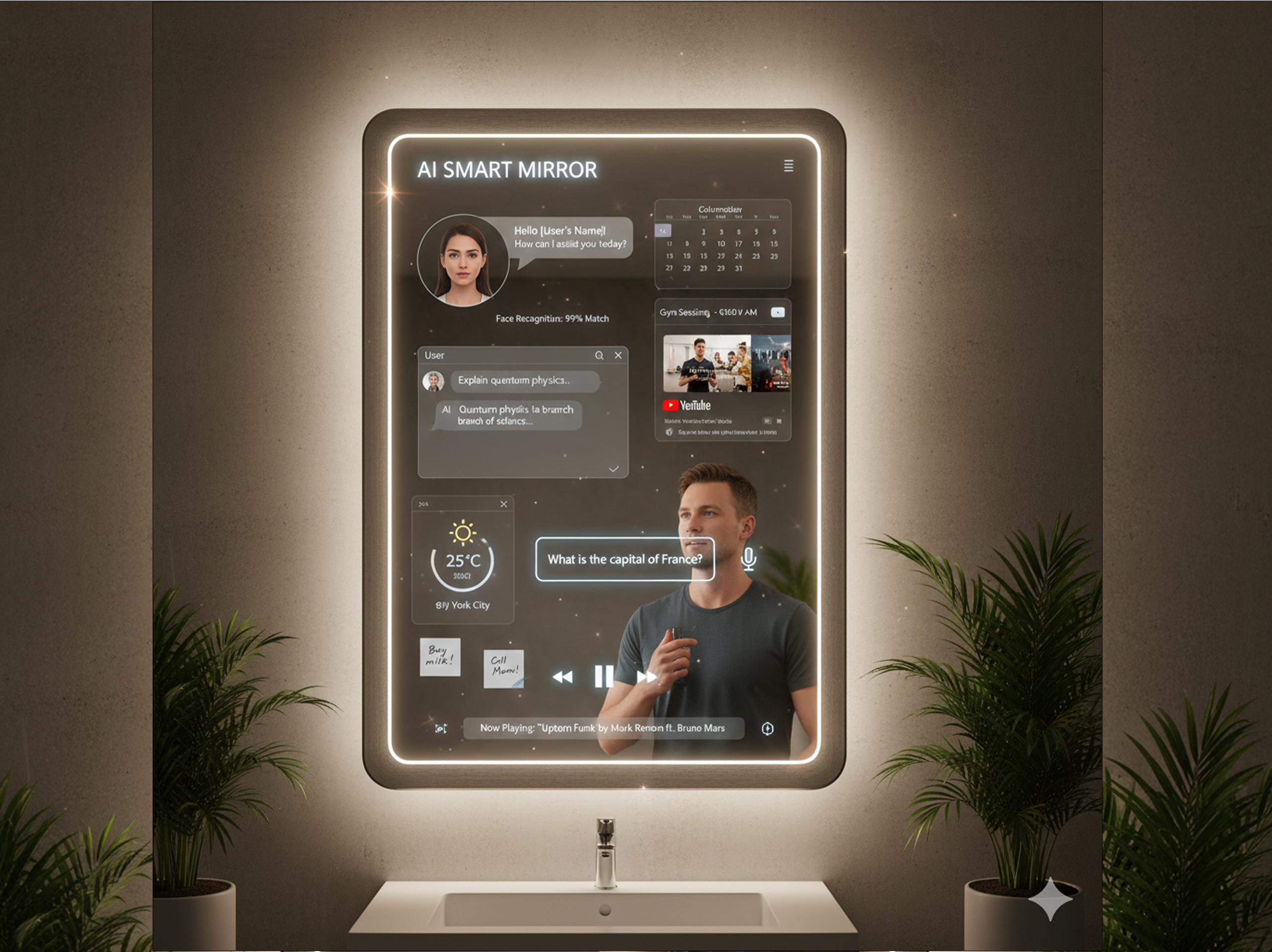 AI Smart Mirror